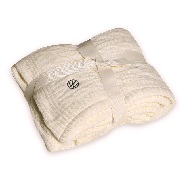VW Cable Knit Blanket