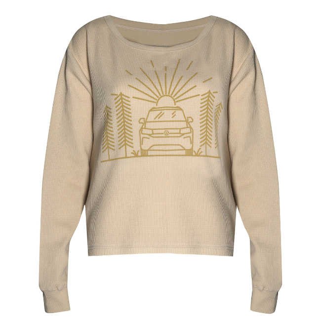 Sunset Waffle Long Sleeve T-Shirt