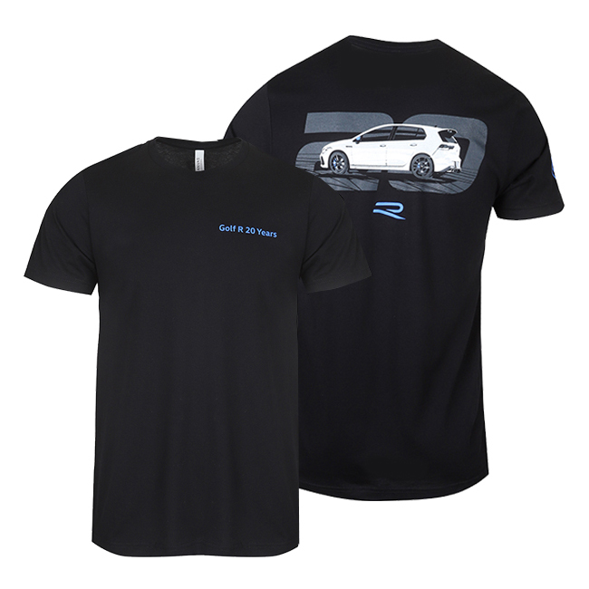 R20 Anniversary Black T-Shirt - VW Retail