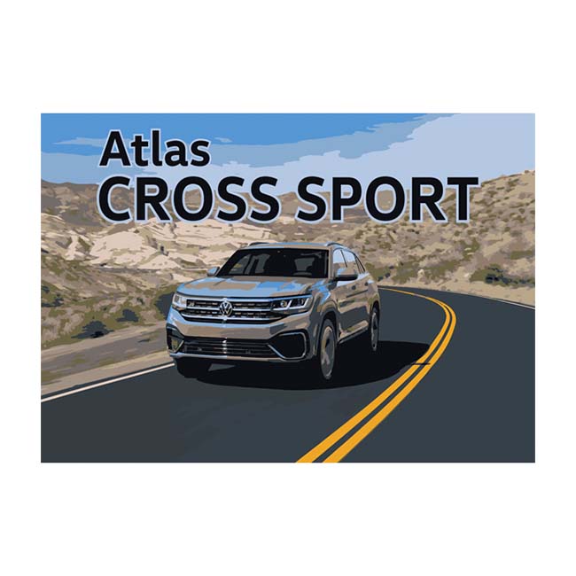 Atlas Cross Sport Sign