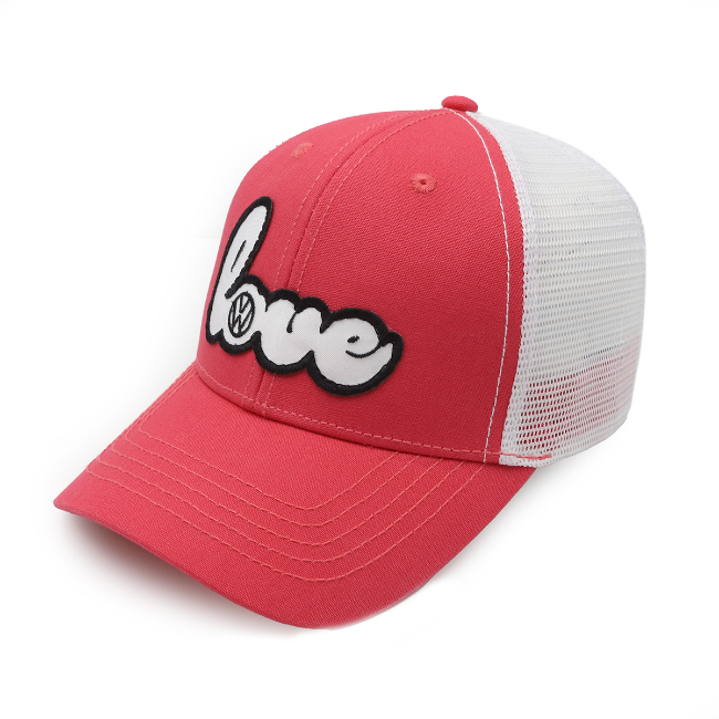Love Ponytail Trucker Cap