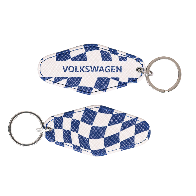 Checkered Keychain