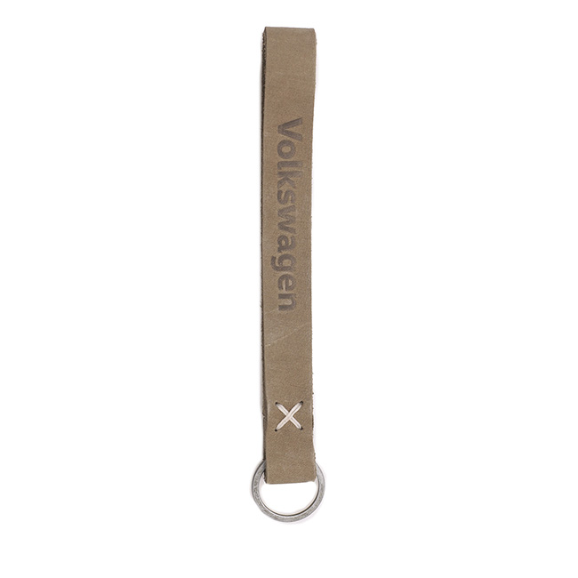 Leather Wrist Keychain