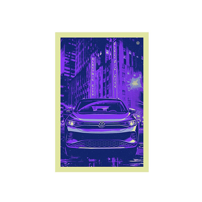 ID.4 Electric City 24x36 Poster