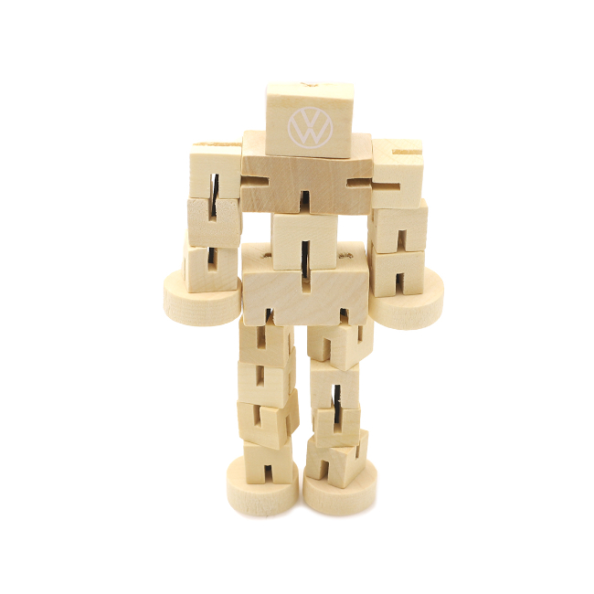 Robot Car Wood Puzzle