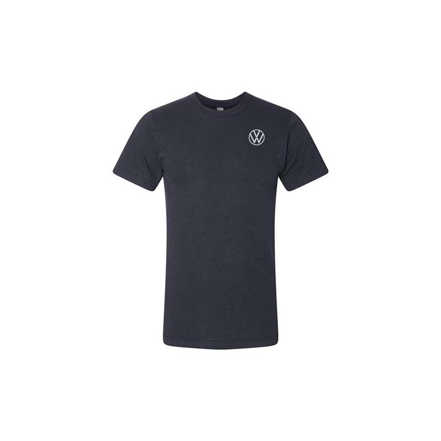 Volkswagen VW Logo Bleu Graphique De Construction' T-shirt