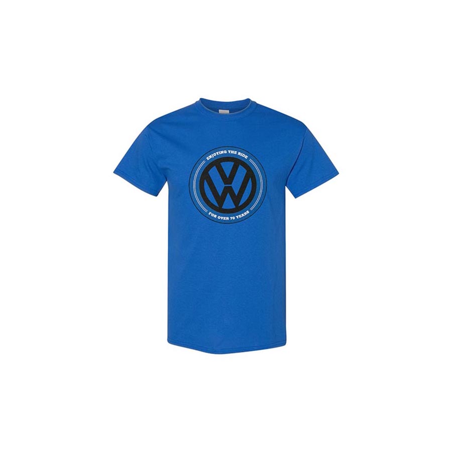 Enjoying The Ride T-Shirt - Blue - VW Retail