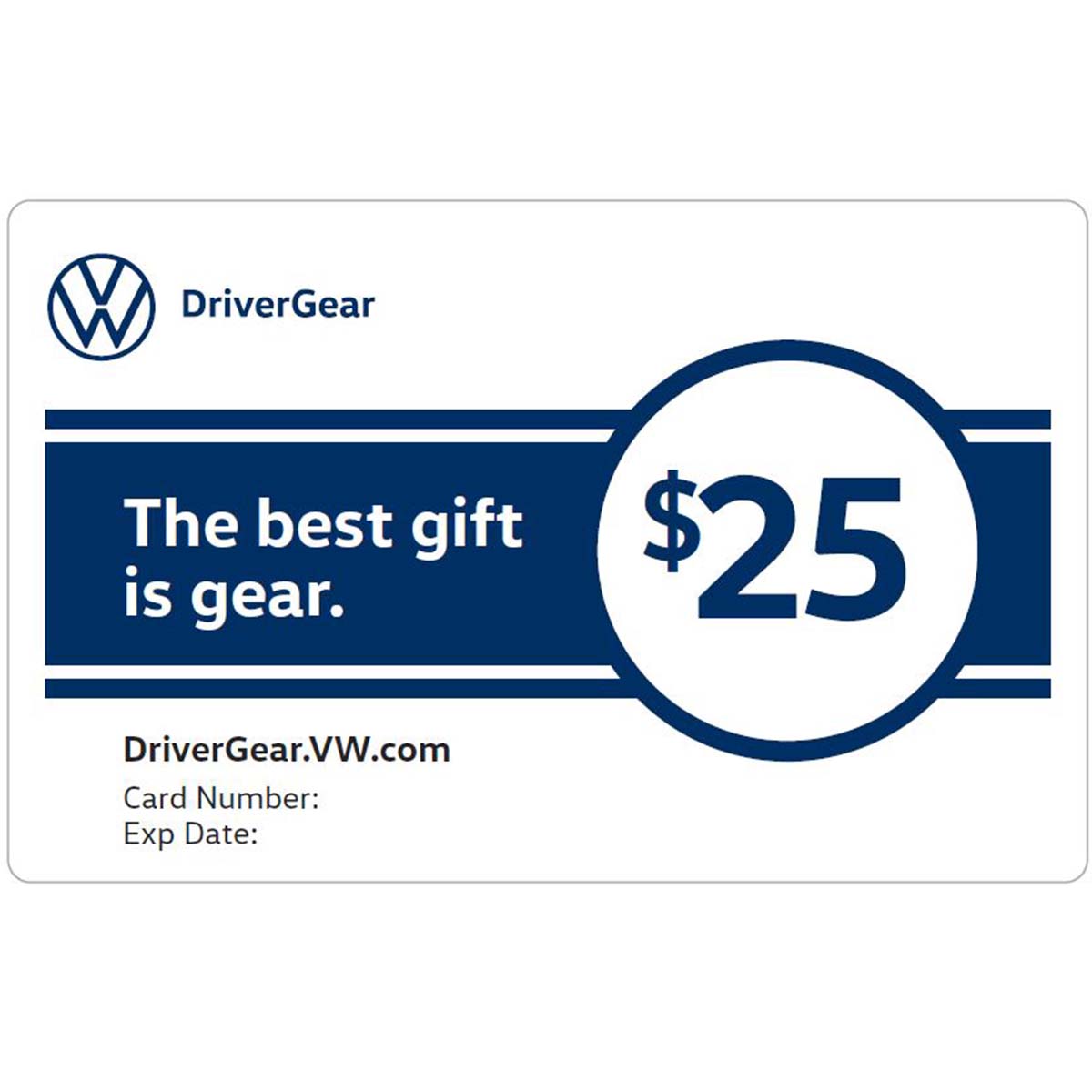 $25 Gift Certificate - VW Retail