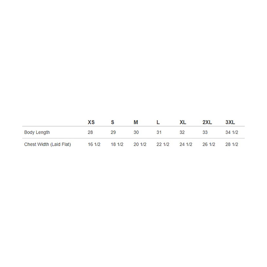 size chart image