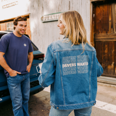 Drivers wanted. Repeat Denim Jacket