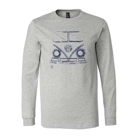 Bus Shadow Long Sleeve T-Shirt product image