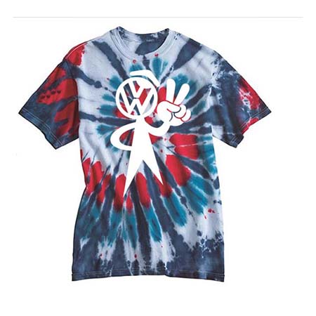 Otto Peace Tie-Dye T-Shirt product image