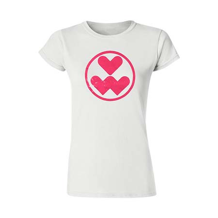 V W Heart Bubble T-Shirt product image