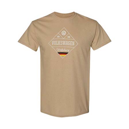 Wolfsburg Diamond T-Shirt - Tan product image