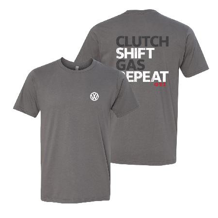 GTI Clutch Shift Gas Repeat T-Shirt product image