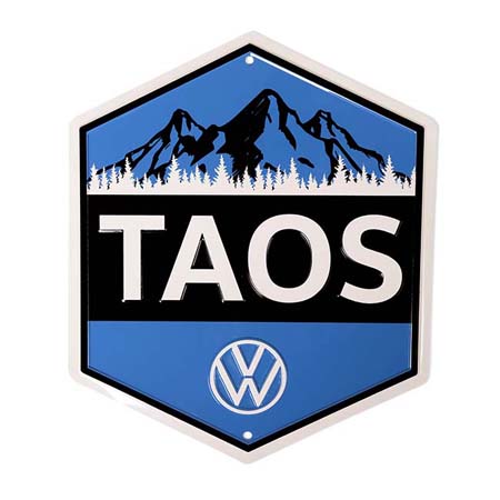 Taos Metal Sign product image