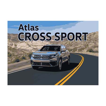 Atlas Cross Sport Sign product image