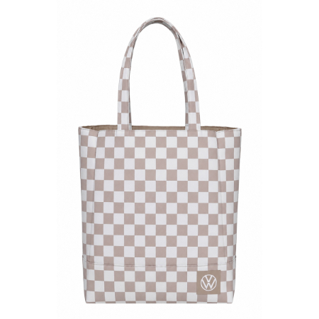 Checkered Tote Bag image