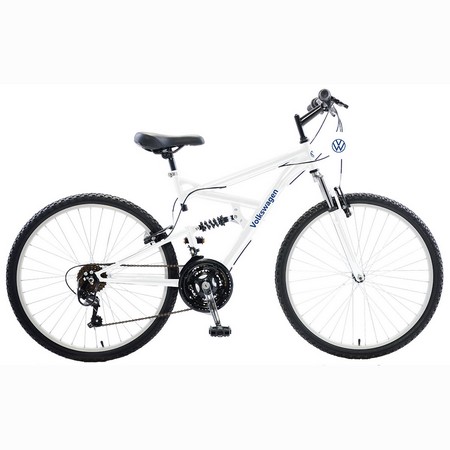 Dual Suspension Mountain Bike - White product image