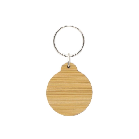 VW Bamboo Keychain