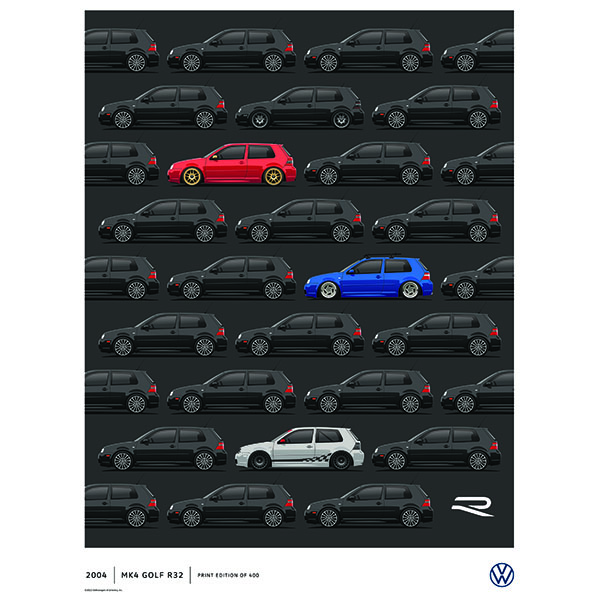 Golf MK4 R32 Poster - 18x24 product image