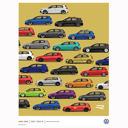 Golf MK Compilation Poster - 18x24 product image