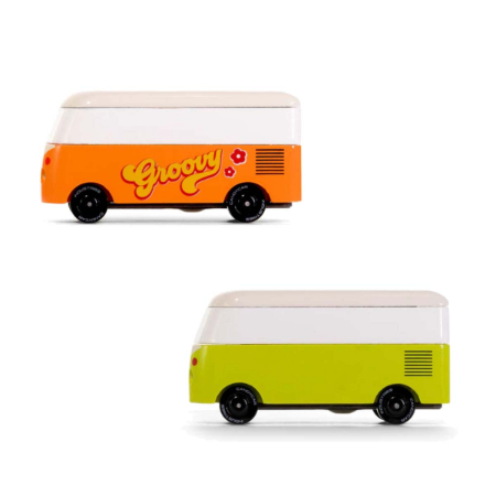 VW T1 Bus Wooden Diecast product image