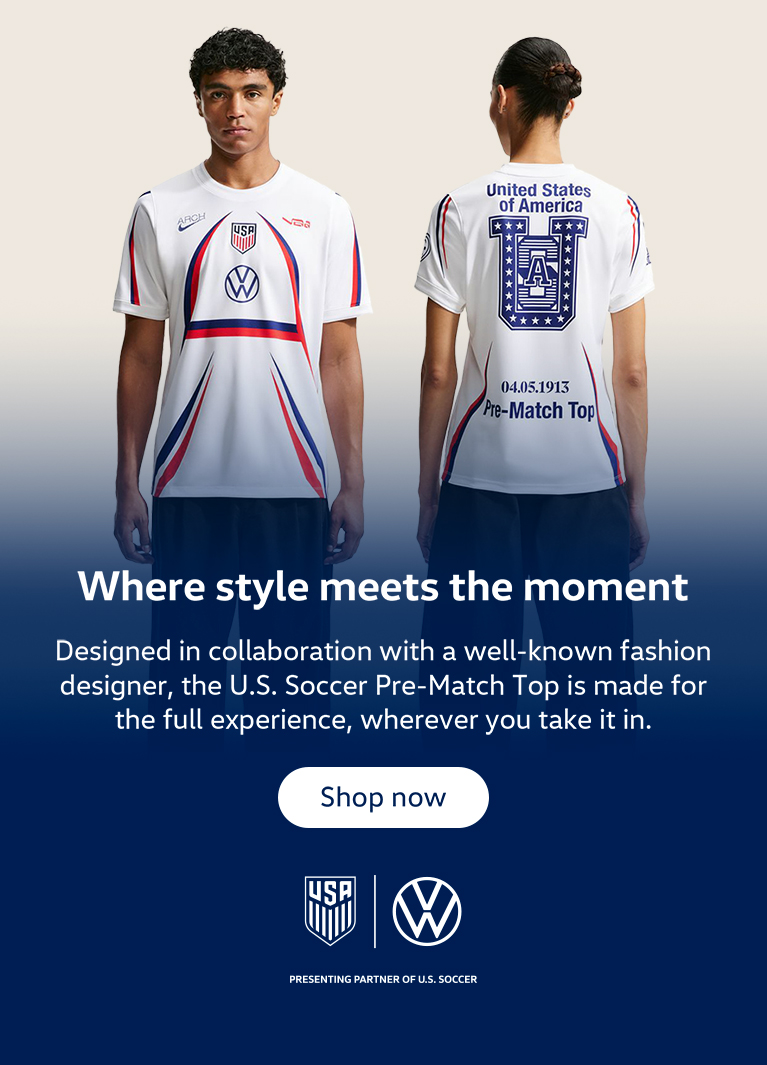 VW Soccer Jersey Home banner mobile