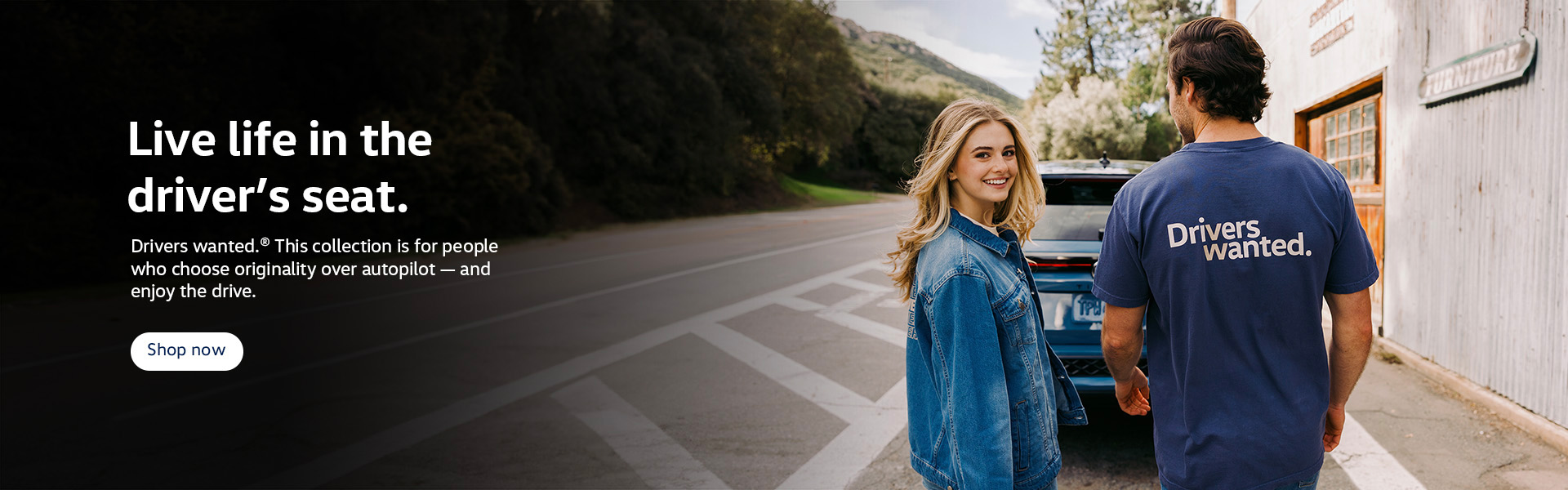 VW Drivers Wanted Home banner