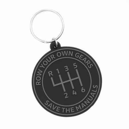 Row Your Own Gears PVC Keychain product image