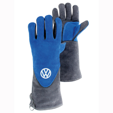 VW Bus BBQ Gloves - Blue product image